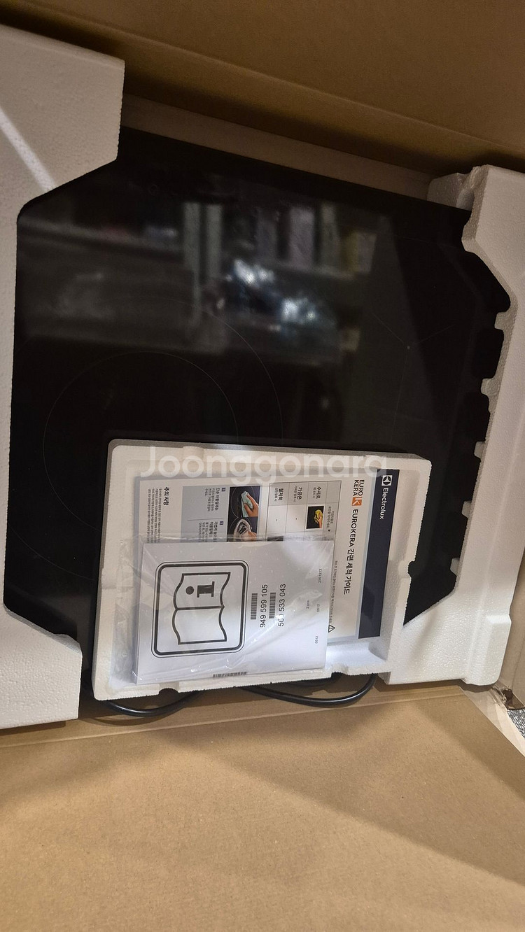 일레트로룩스 인덕션 전기레인지 3구 LIV63334--3