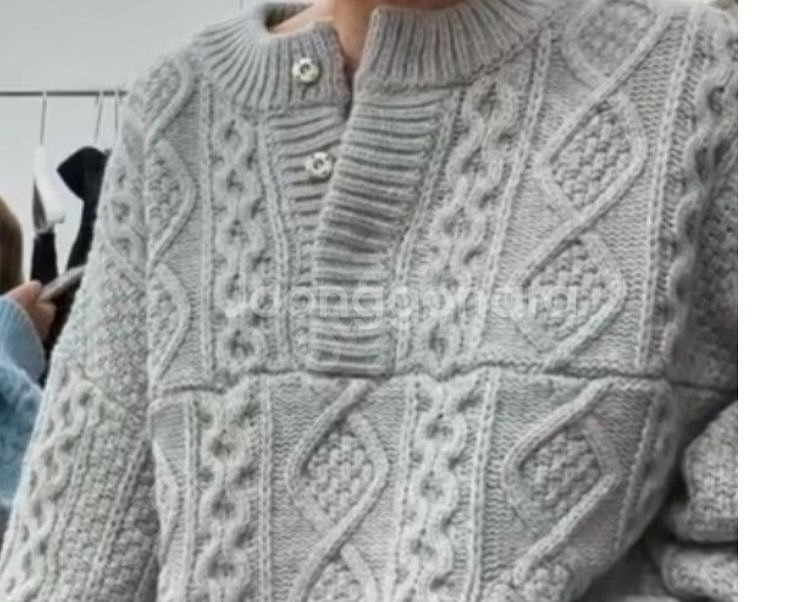 마이네임이즈 케이블 니트--8