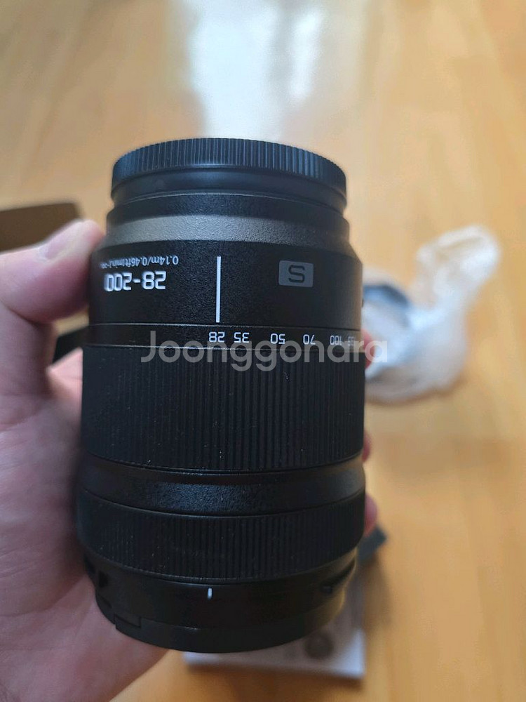 파나소닉 루믹스 S28-200 렌즈--5