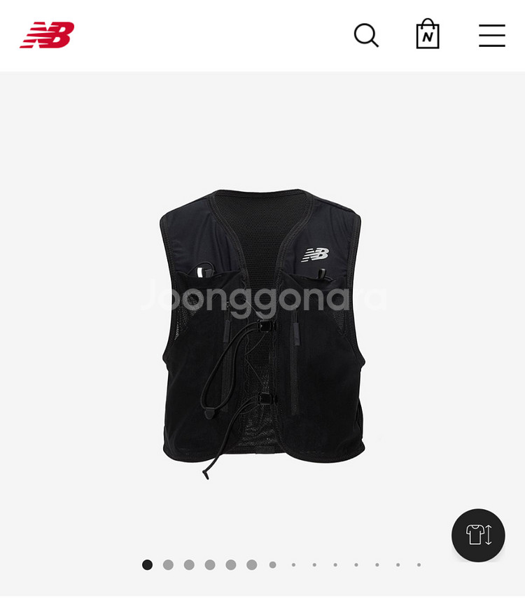 뉴발란스 러닝 조끼 M--1