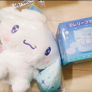 시나모롤 프리미엄 쿠지 4번상 인형, 5번상 머그컵 일