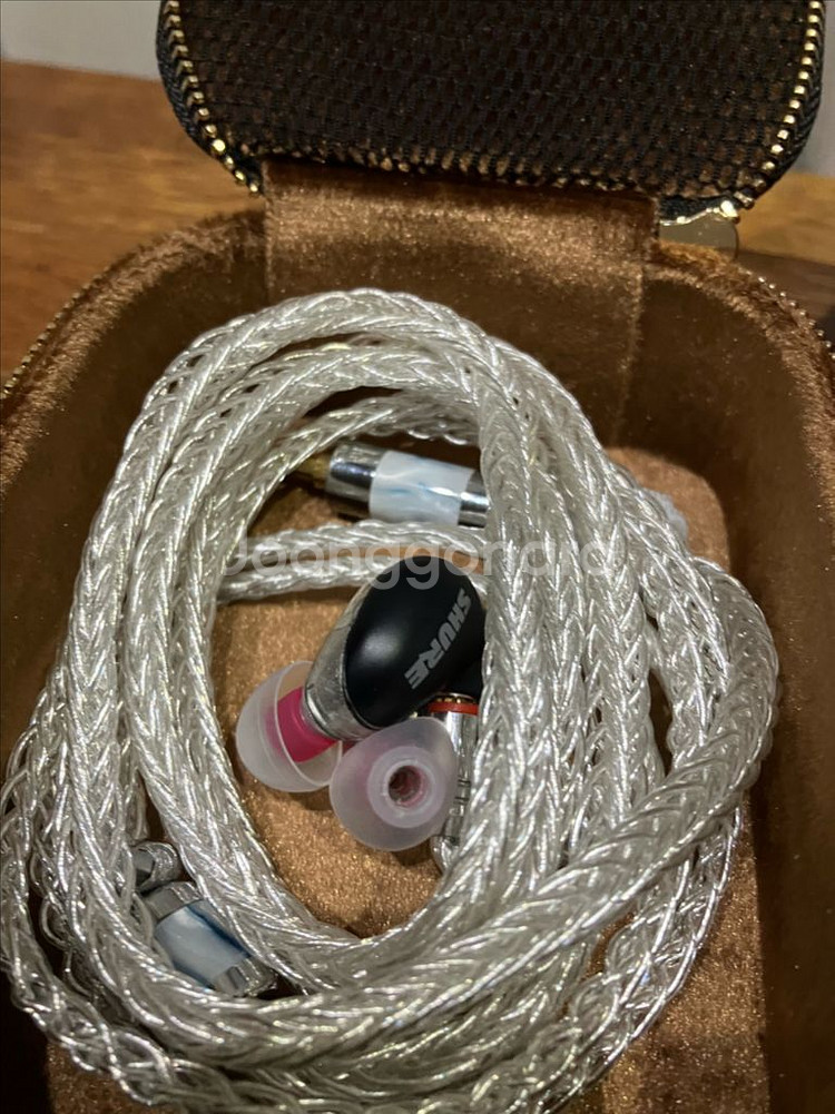 슈어 AONIC5 블랙 + 은선케이블--1