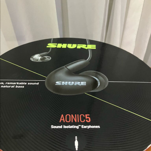 슈어 AONIC5 블랙 + 은선케이블