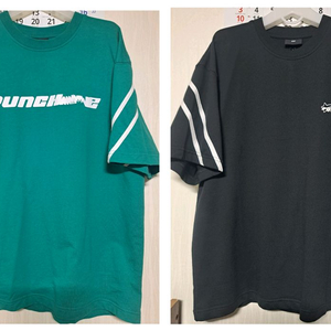 100-105)H&M 라인 반팔 티셔츠