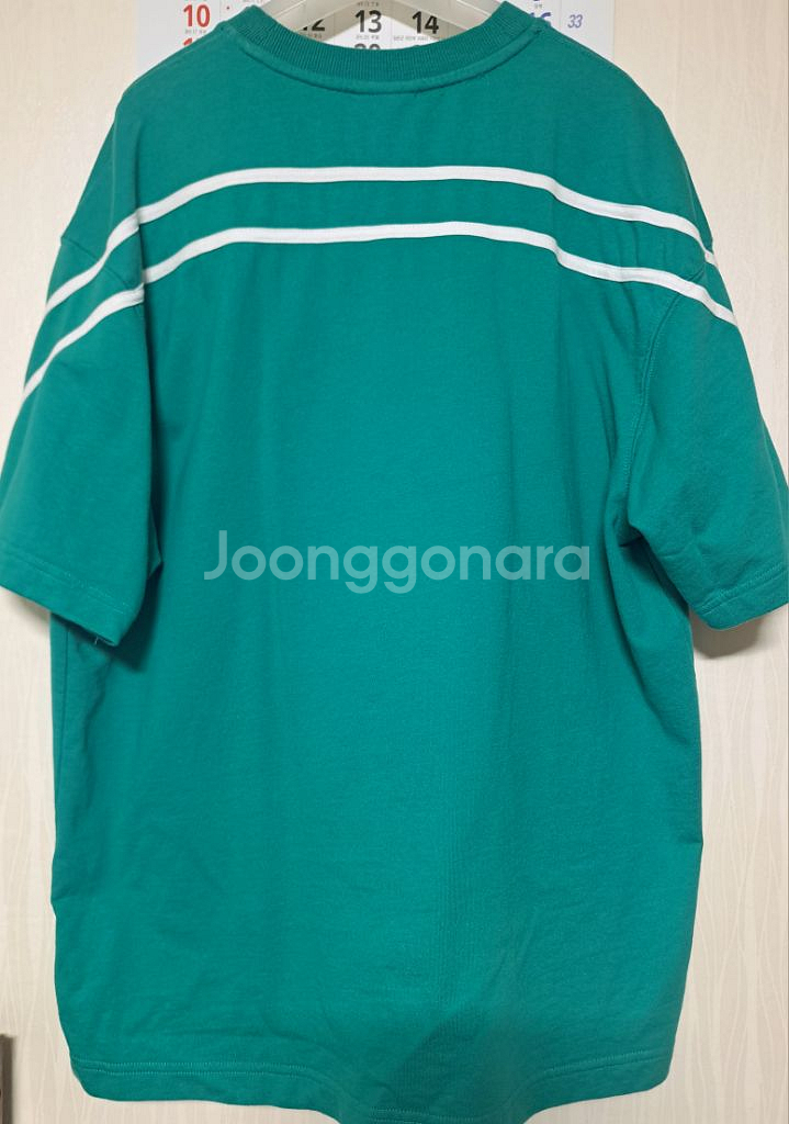 100-105)H&M 라인 반팔 티셔츠--3