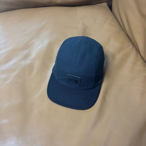 나나미카 노스페이스 퍼플라벨 레더 로고 블랙 캠프캡