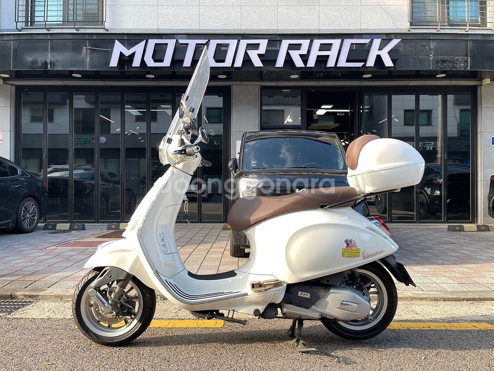 베스파 프리마베라 21년식 1만km 화이트 판매--2