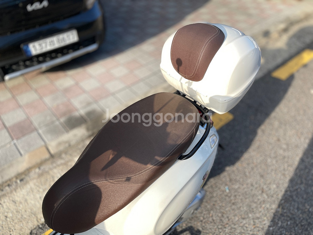 베스파 프리마베라 21년식 1만km 화이트 판매--7