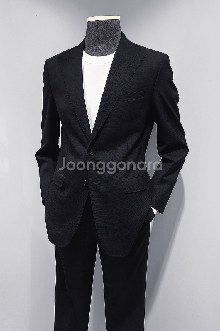 캠브리지멤버스/톰포드 모티브 피크드라펠 셋업수트/103--8