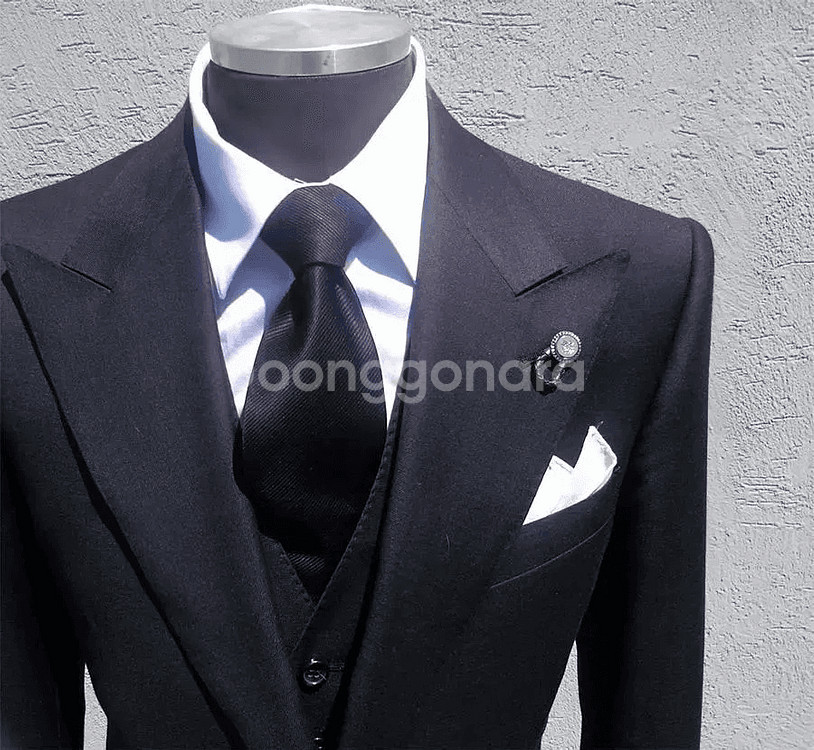 캠브리지멤버스/톰포드 모티브 피크드라펠 셋업수트/103--9