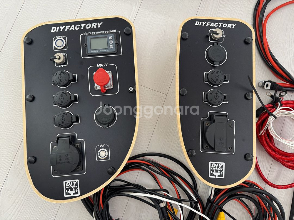 다이팩토리 파워뱅크 매립형 셋트(주행충전기 인버터 등)--1