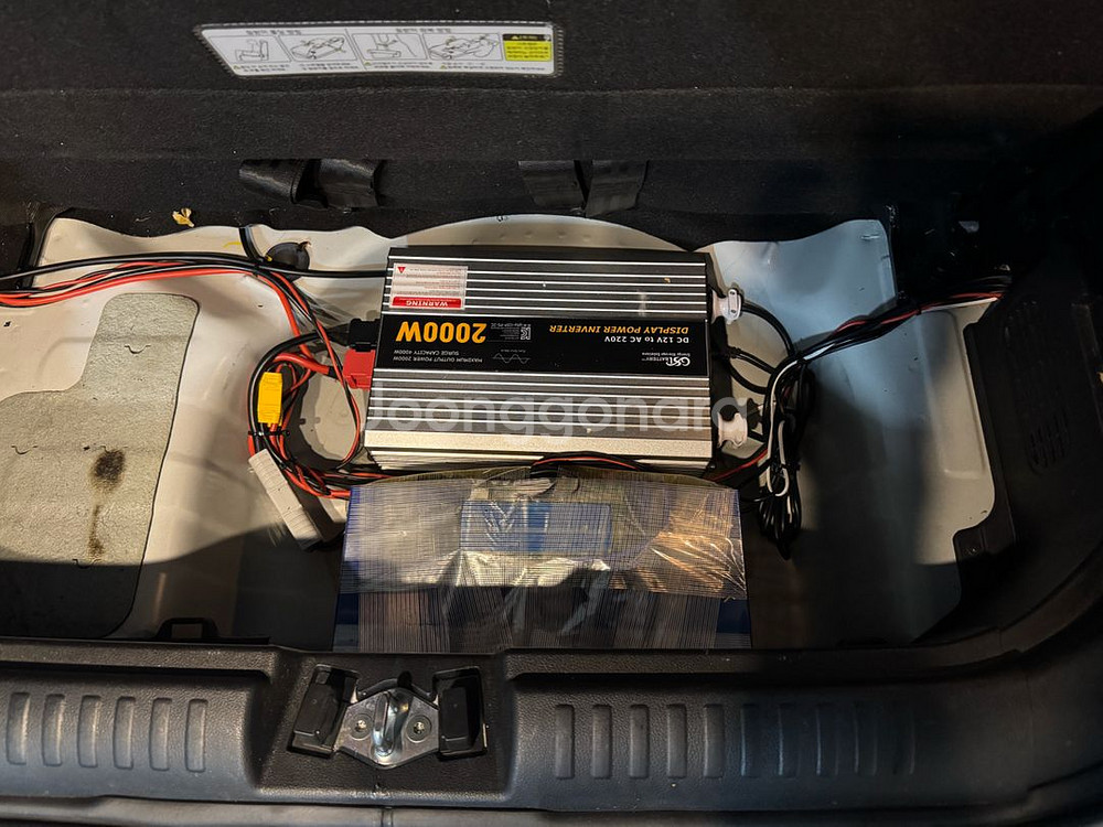 다이팩토리 파워뱅크 매립형 셋트(주행충전기 인버터 등)--6