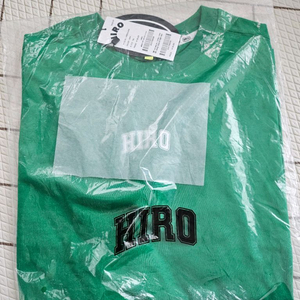 히로 블랭커 레이어드 티셔츠 그린 160 새상품