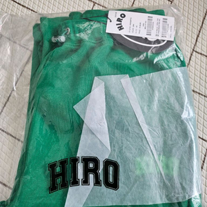 블랭크 조거 팬츠 그린 150 새상품