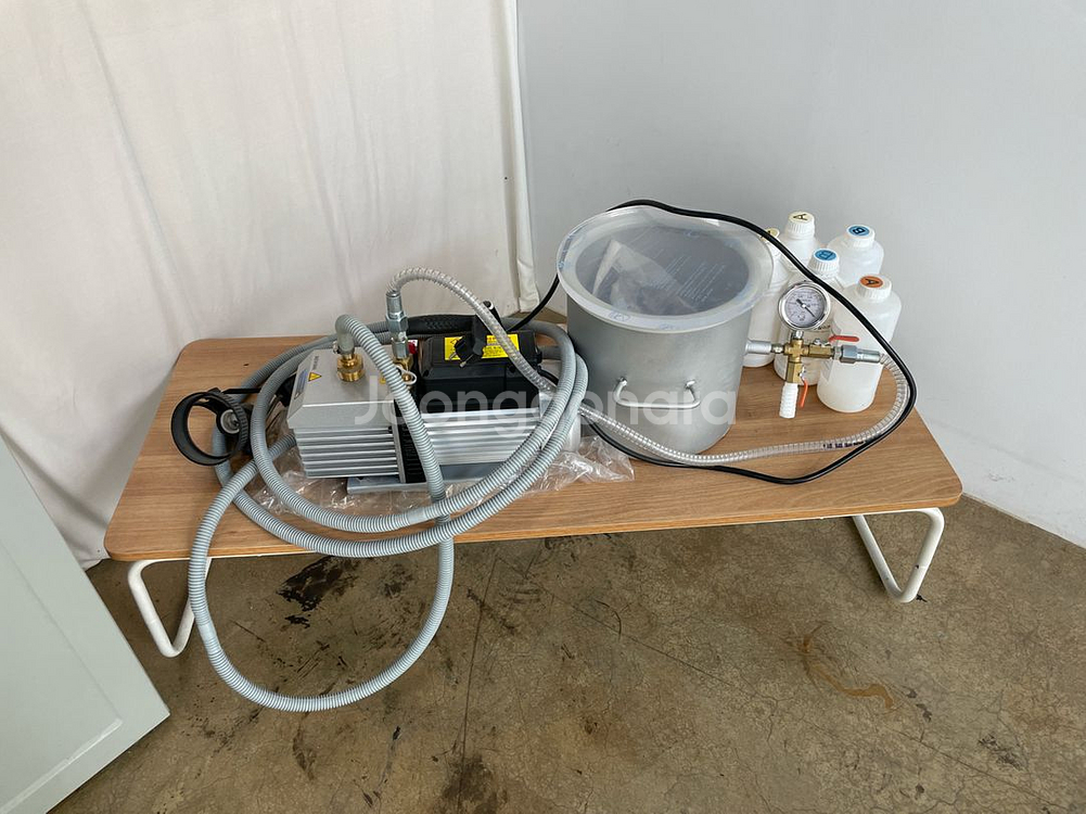 레진탈포기 실리콘탈포기 1마력 탈포기--0