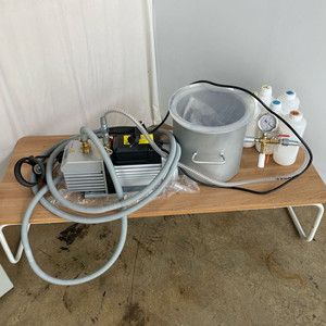 레진탈포기 실리콘탈포기 1마력 탈포기