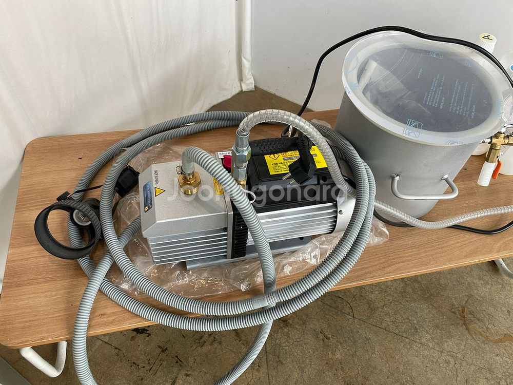 레진탈포기 실리콘탈포기 1마력 탈포기--1