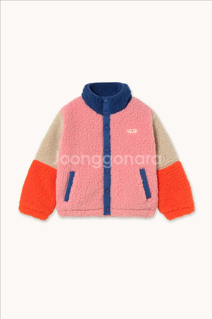 타아니코튼 세르파 자켓 핑크 6--0