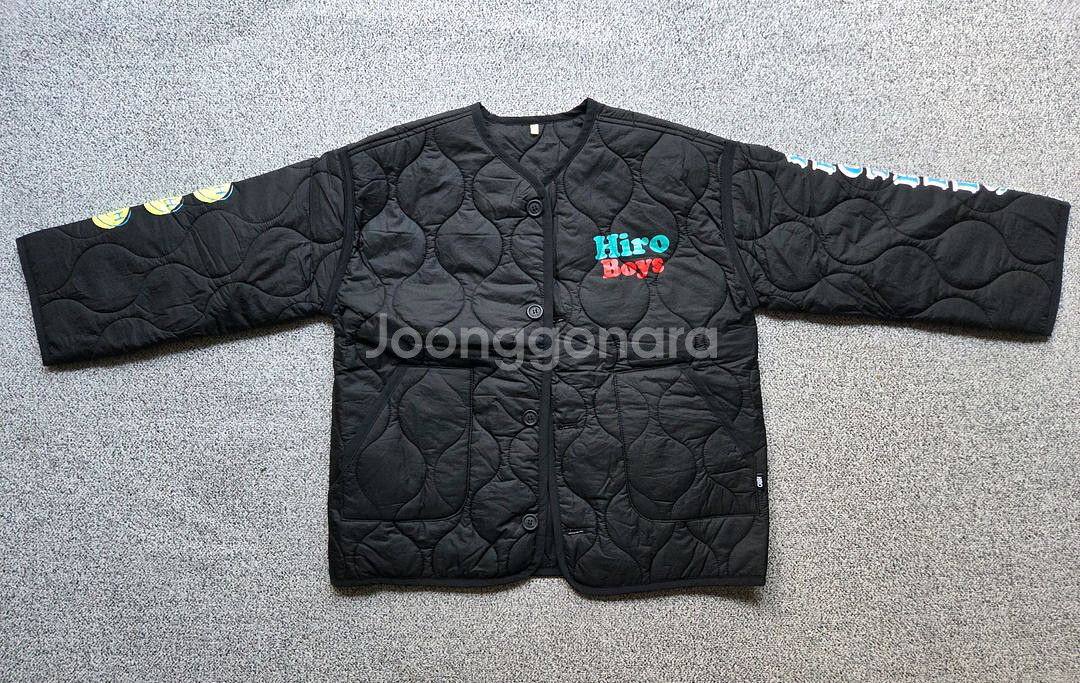 히로 퀄팅 키즈 패딩 150 새상품--0