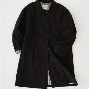 모데스트무드 파우더 트렌치코트 블랙