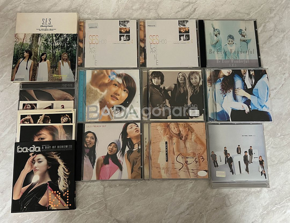 SES 음반 일괄 판매--0