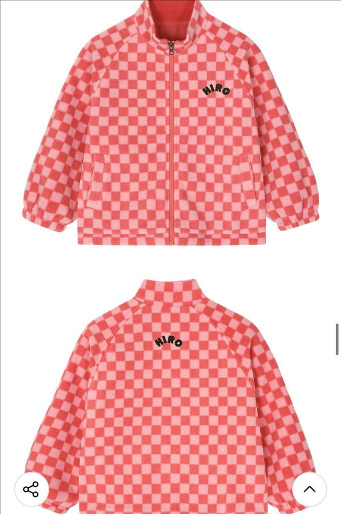 히로 플리스집업 핑크 150 주변--0