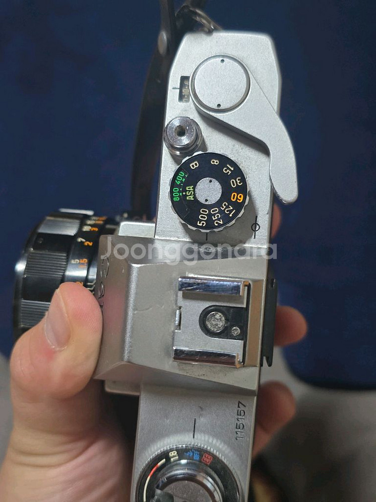 캐논 ex오토 필름카메라--7