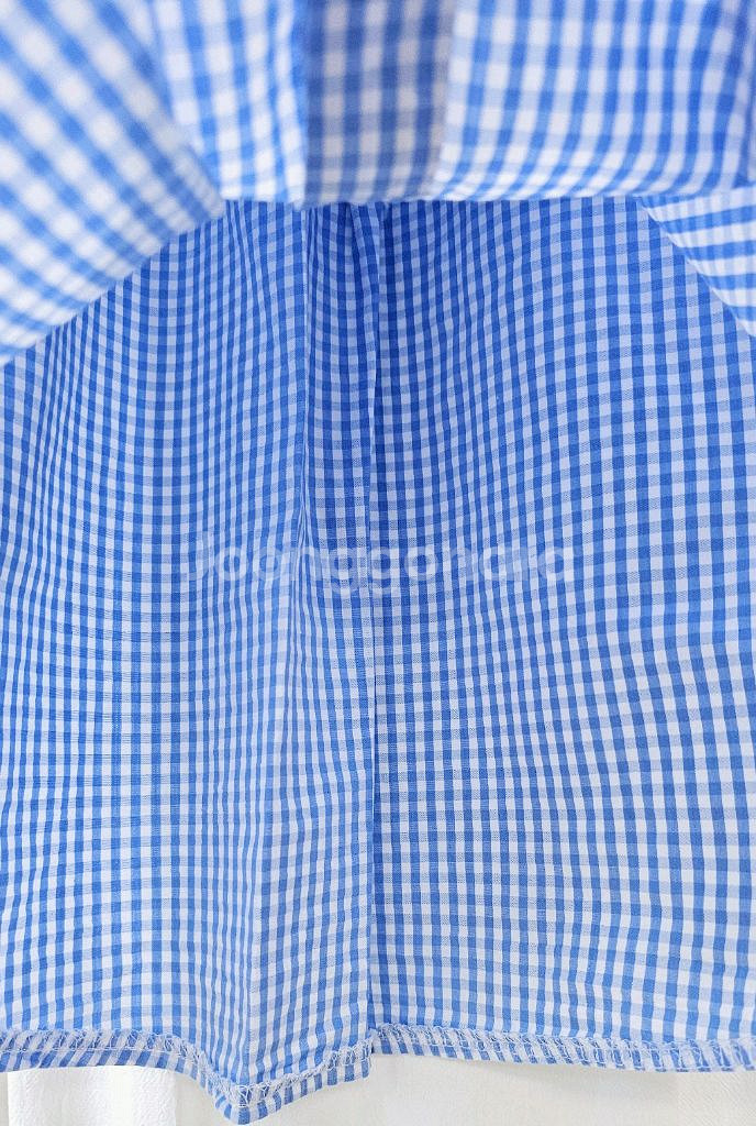 루즈핏 체크셔츠 여성 봄.가을 셔츠--3