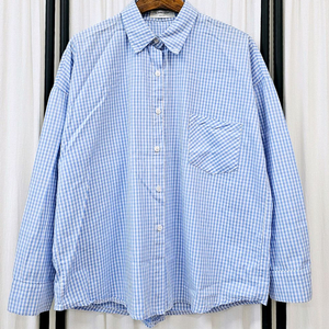 루즈핏 체크셔츠 여성 봄.가을 셔츠