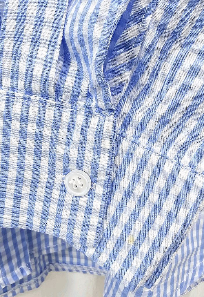 루즈핏 체크셔츠 여성 봄.가을 셔츠--6