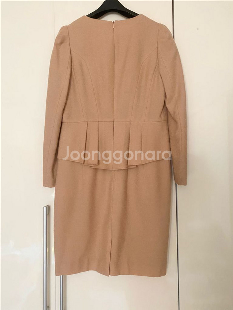 새제품)케네스레이디 트위드 울 원피스--2