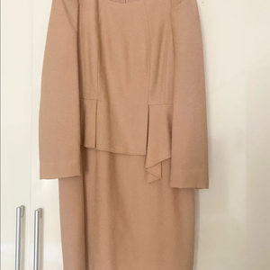 새제품)케네스레이디 트위드 울 원피스