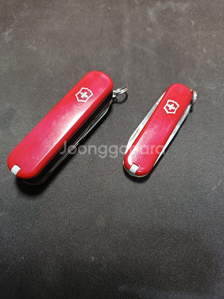 빅토리녹스 키체인 멀티툴 네일클립+클래식SD[노멀레드]--0