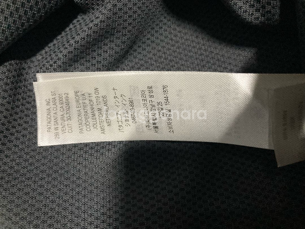 파타고니아 배기스 자켓 잉크블랙(검정) 라지--3