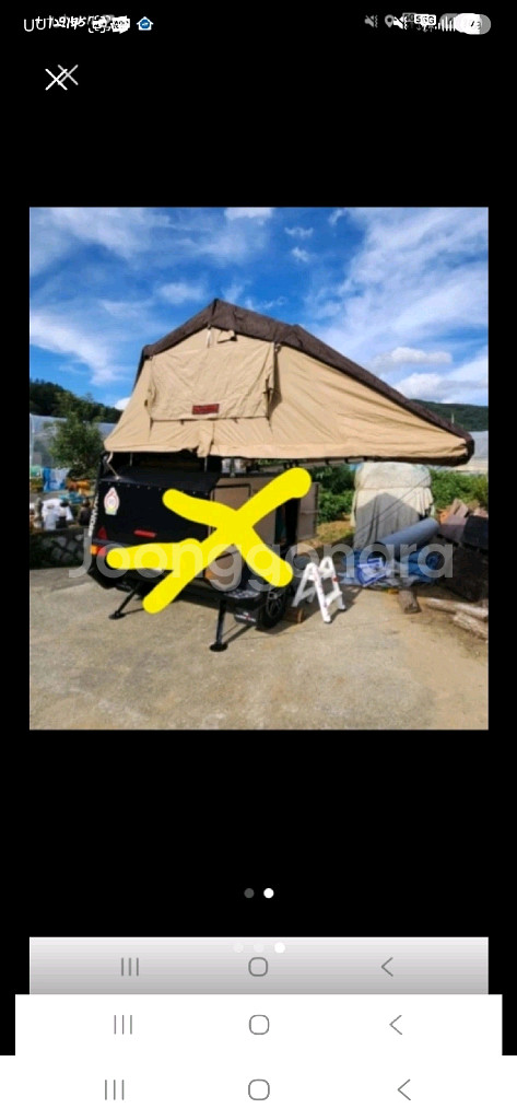 힐랜더 루프탑텐트--1