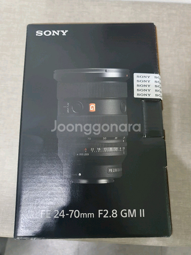 소니 2470(24-70) f2.8 gm ll 미개봉--0