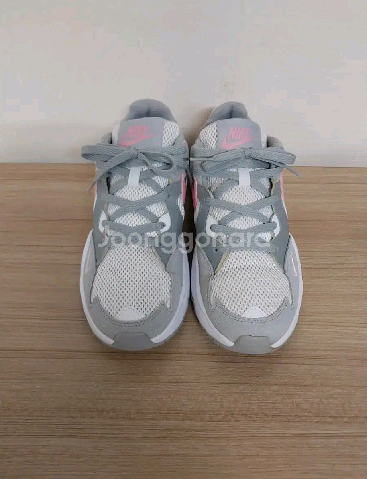 여성 나이키 에어맥스 퓨전 GS 운동화 (255)--0