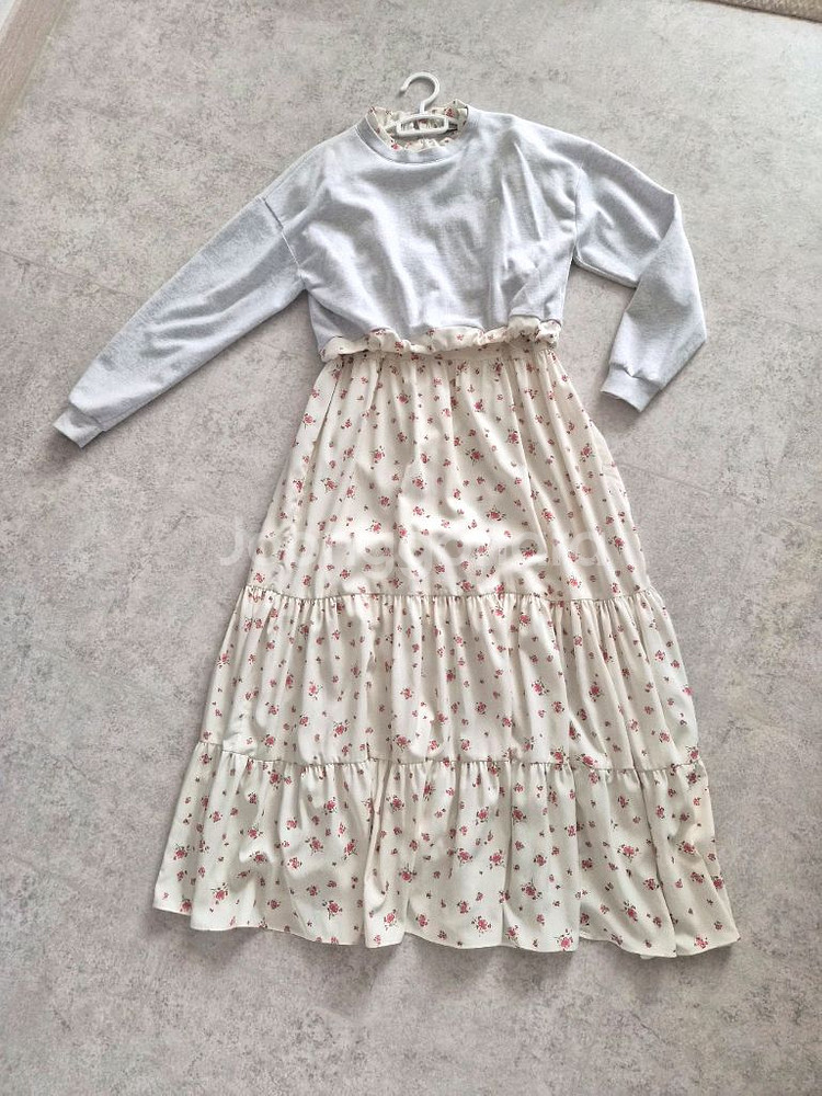 메르시제이 플라워 세트 원피스--0