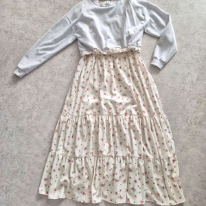 메르시제이 플라워 세트 원피스