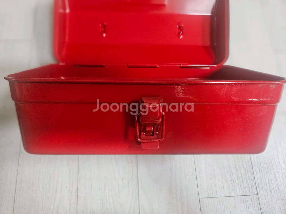 브루클린웍스 빨간 공구함 스틸박스 던킨 폴딩박스--2