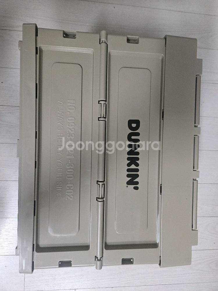 브루클린웍스 빨간 공구함 스틸박스 던킨 폴딩박스--5