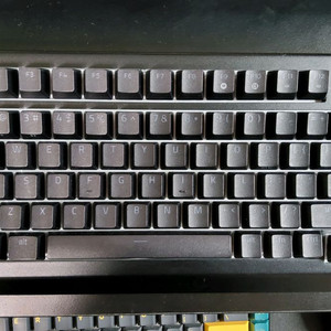 레이저 블랙위도우 v4 75% pro 판매합니다