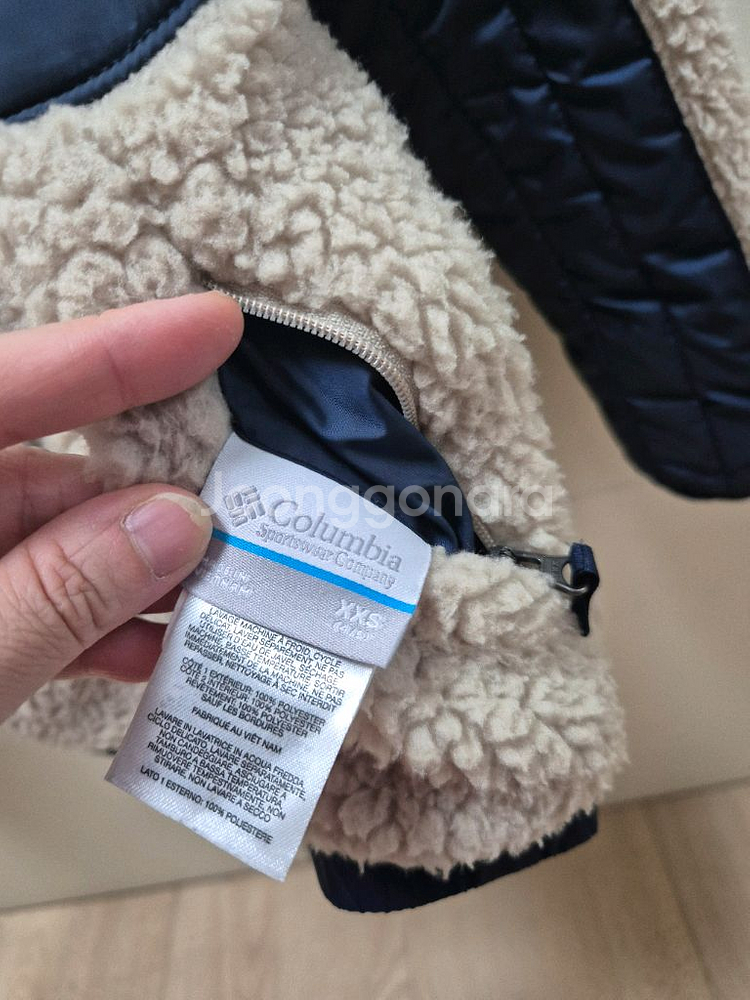 콜롬비아 키즈 덤블 리버시블 xxs(100추천)--6