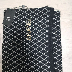 샤넬 양면목도리