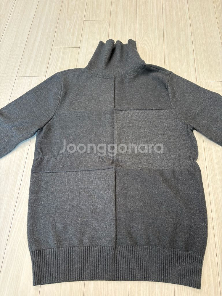 [새 옷] 그린조이 여성 회색 폴라 긴팔티셔츠 100--6