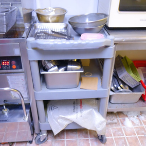 서빙용 카트 트롤리 3단 선반