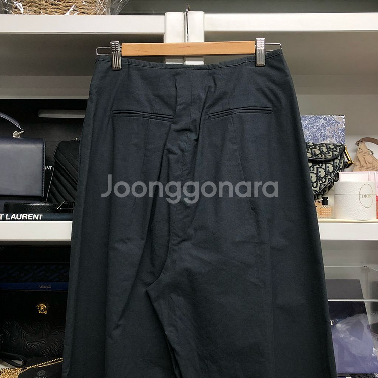 한섬 SYSTEM 시스템 핀턱 와이드핏 팬츠--5