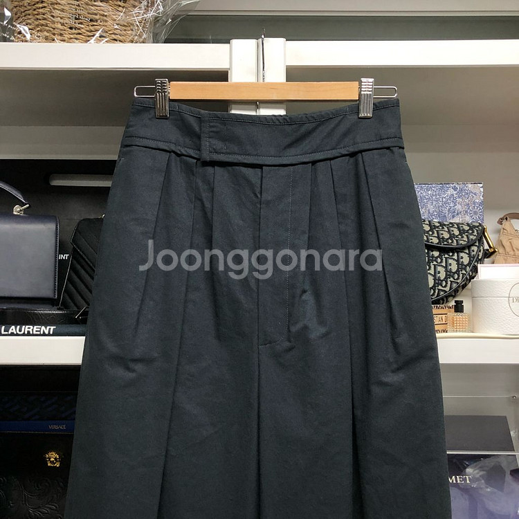 한섬 SYSTEM 시스템 핀턱 와이드핏 팬츠--1