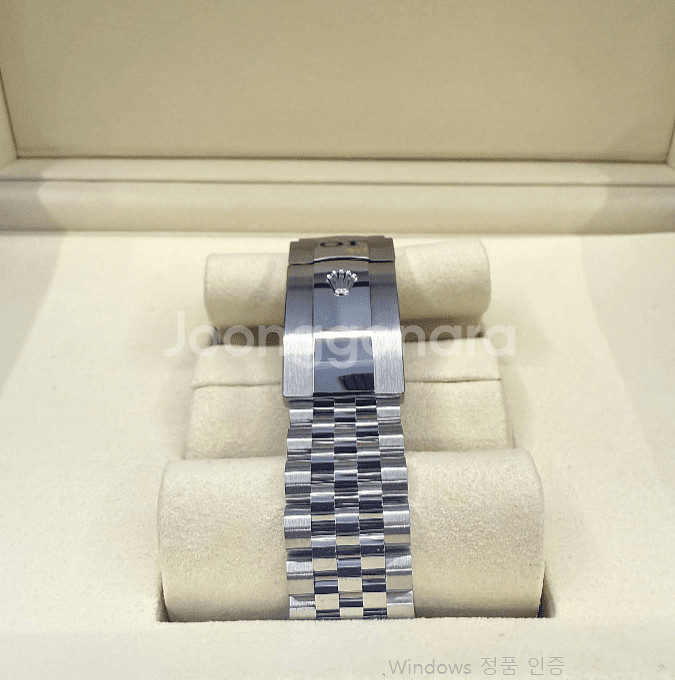 롤렉스 데이저스트 41MM스틸 민트그린 플루바쥬빌레--3