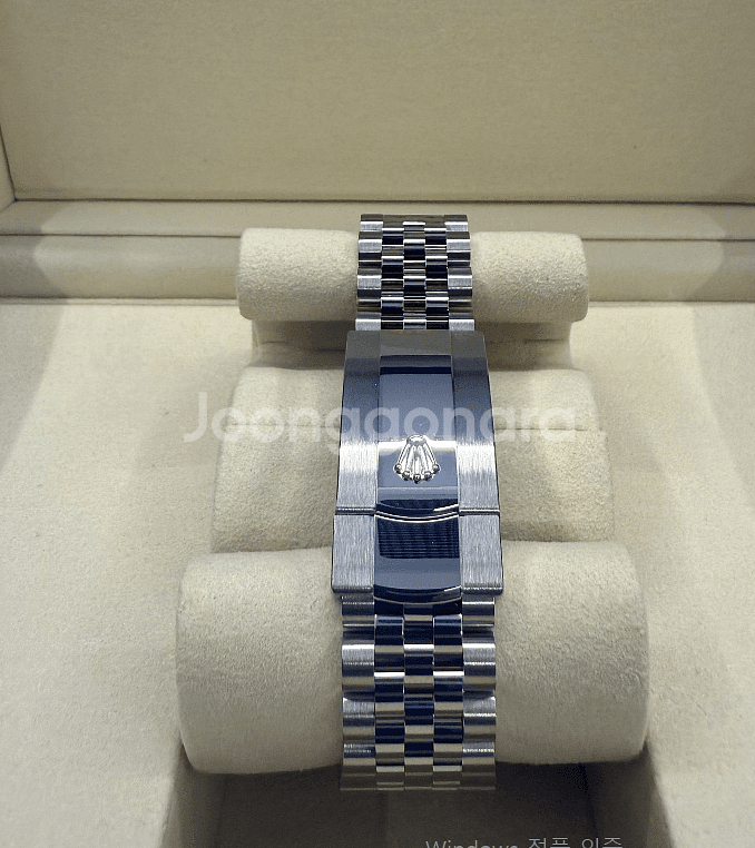 롤렉스 데이저스트 41MM스틸 민트그린 플루바쥬빌레--4